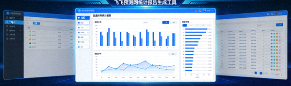 飞飞预测网统计报告生成工具 - 显示数据分布统计报表
